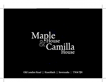 Camilla & Maple House Brochure