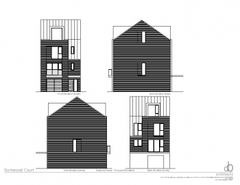 DETACHED HOUSE – PROPOSED ELEVATIONS